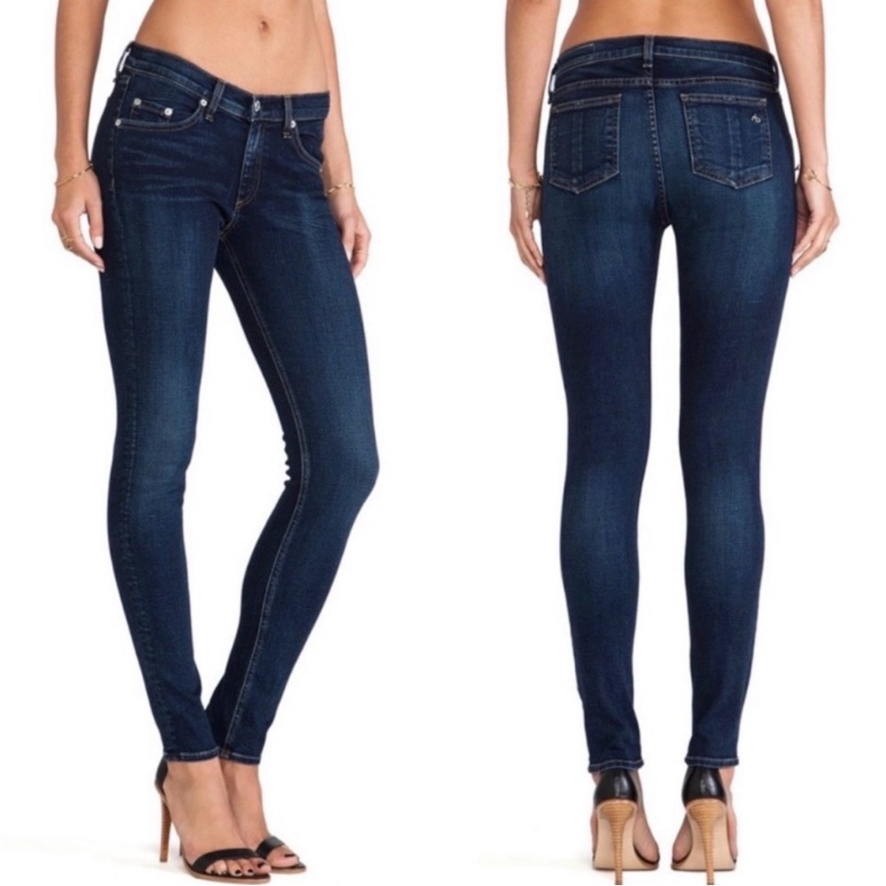 Rag & Bone Jeans‎ Skinny in Woodford size 26 Low Rise Slim Stretch Classic